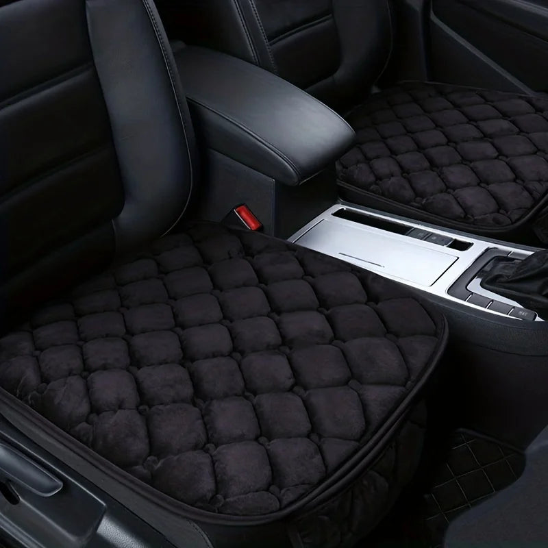 3pcs/set Pet Car Seat Covers With Pet Hair Remover, Car Seat Cushion Warm Seat Cushion Pad For Dogs
