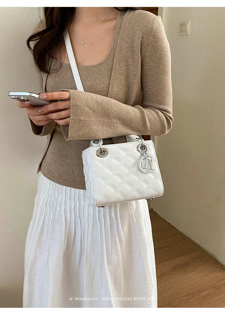 Luxury Original Retro Diaper Bag For Women Designer Leather Crossbody Bag Large Capacity Elegant Stylish Commuter Shoulder Bag