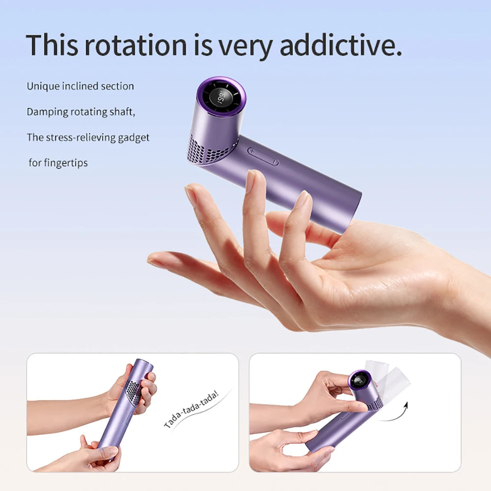 Portable Mini USB Travel Fan Lipstick Fan High-Speed Multifunctional Handheld Neck Hanging Desktop Fans