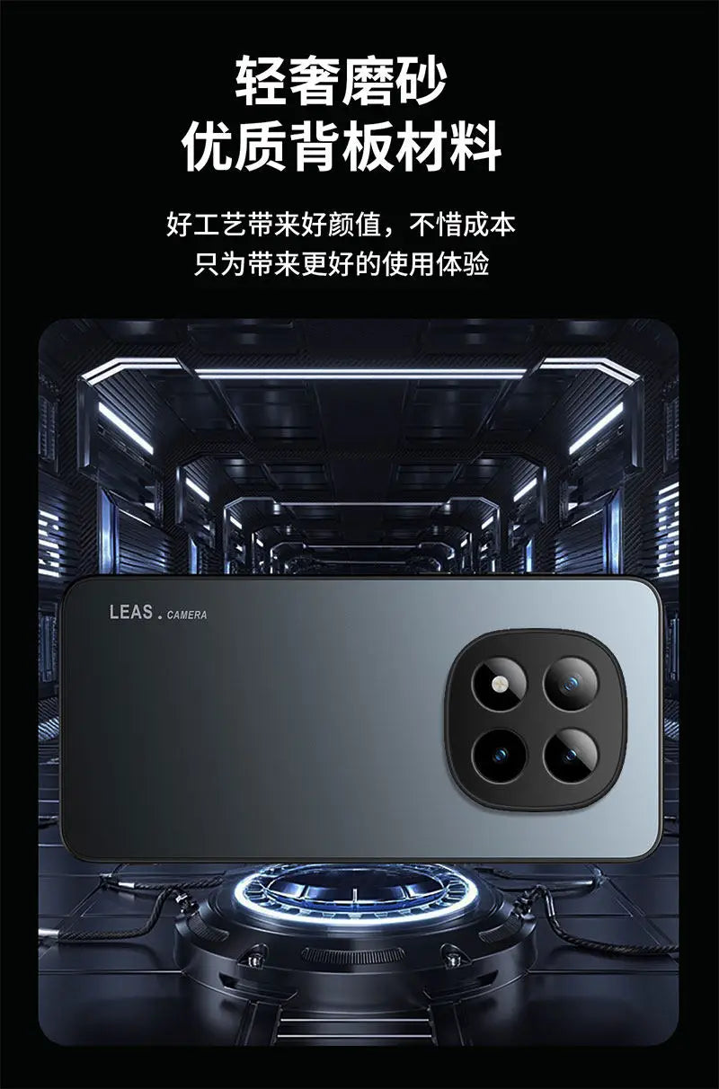 For POCO M8 Pro 5G Shockproof Armor Frosted Case for Mi POCO M 8 M8pro Camera Protection Matte Hard Bumper Cover Shell Capa