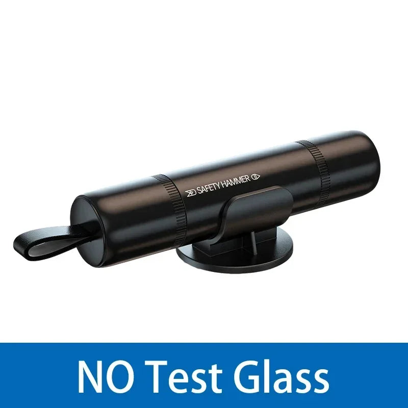 2 In 1 Car Safety Hammer Emergency Glass Breaker Cut The Seat Belt  High Hardness Tungsten Steel Rescue Tool Auto Accessories