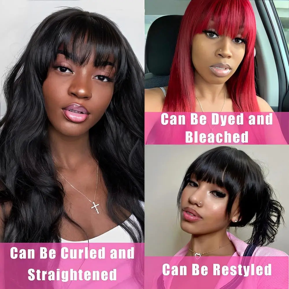 Kinky Straight V Part Wig Human Hair For Women with Drawstring 250% Density Upgrade Glueless U Part Wig No Leave Out No Sew In