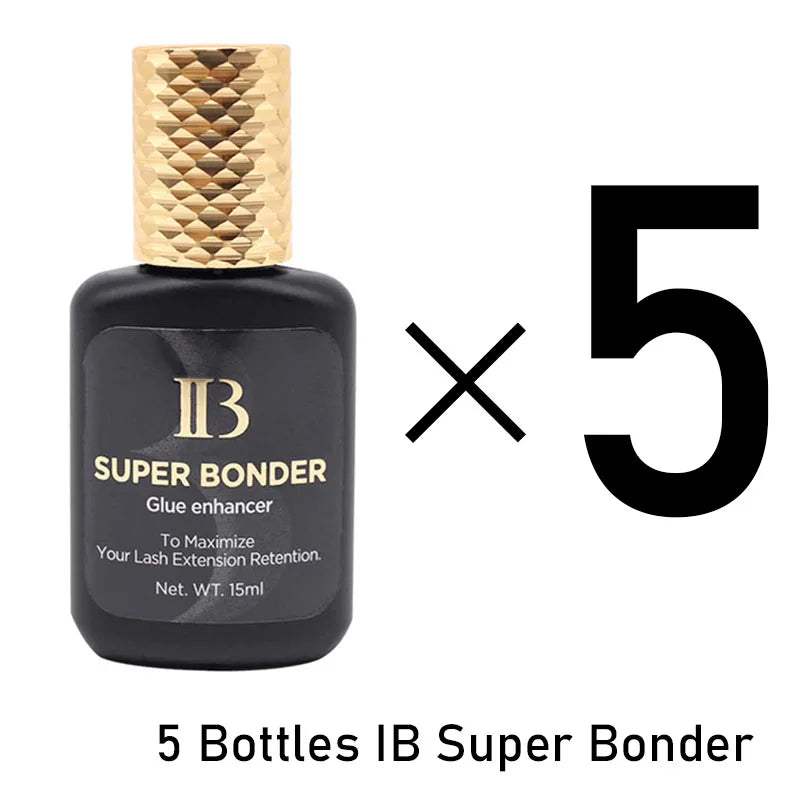 5 Bottles IBeauty Eyelash Primer Super Bonder 15ml False Eyelashes Extension Maximize Your Eyelashes Retention Makeup Tools