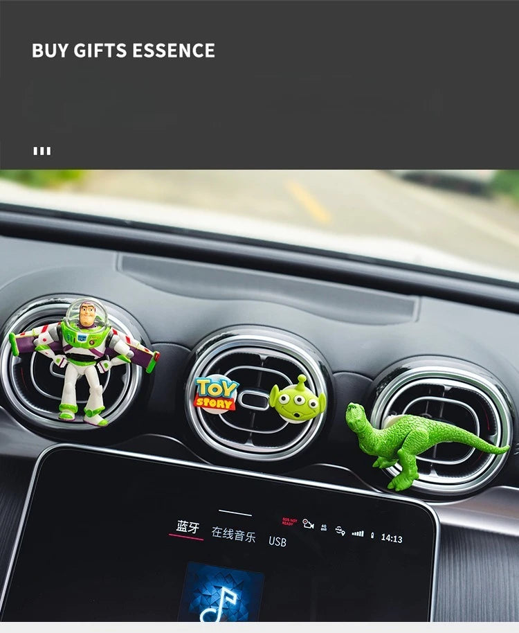 Anime Cartoon Perfume Car Clip Aromatherapy Interior Accessory Car Air Conditioner Outlet Mount Air Freshener Car Decorations