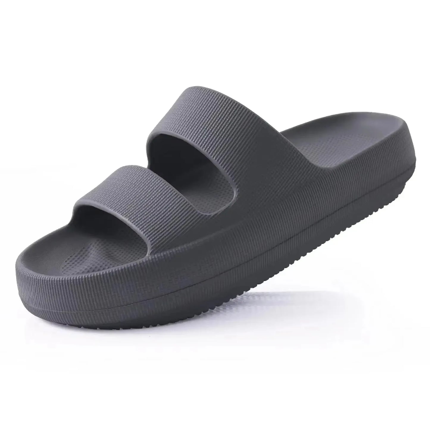 Crestar Orthopedic Slide Sandals for Women Soft Recovery Slip on Sandals Lightweight Summer Cloud Slippers with Arch Support