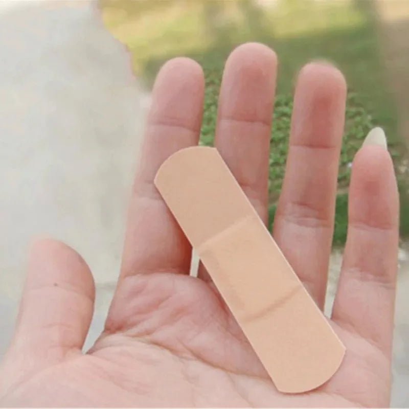 50/100/300/500Pcs First Aid Bandage Adhesive Plaster Wound Hemostasis Sticker Band Aid Stickers for Kids Children Emergency Kit