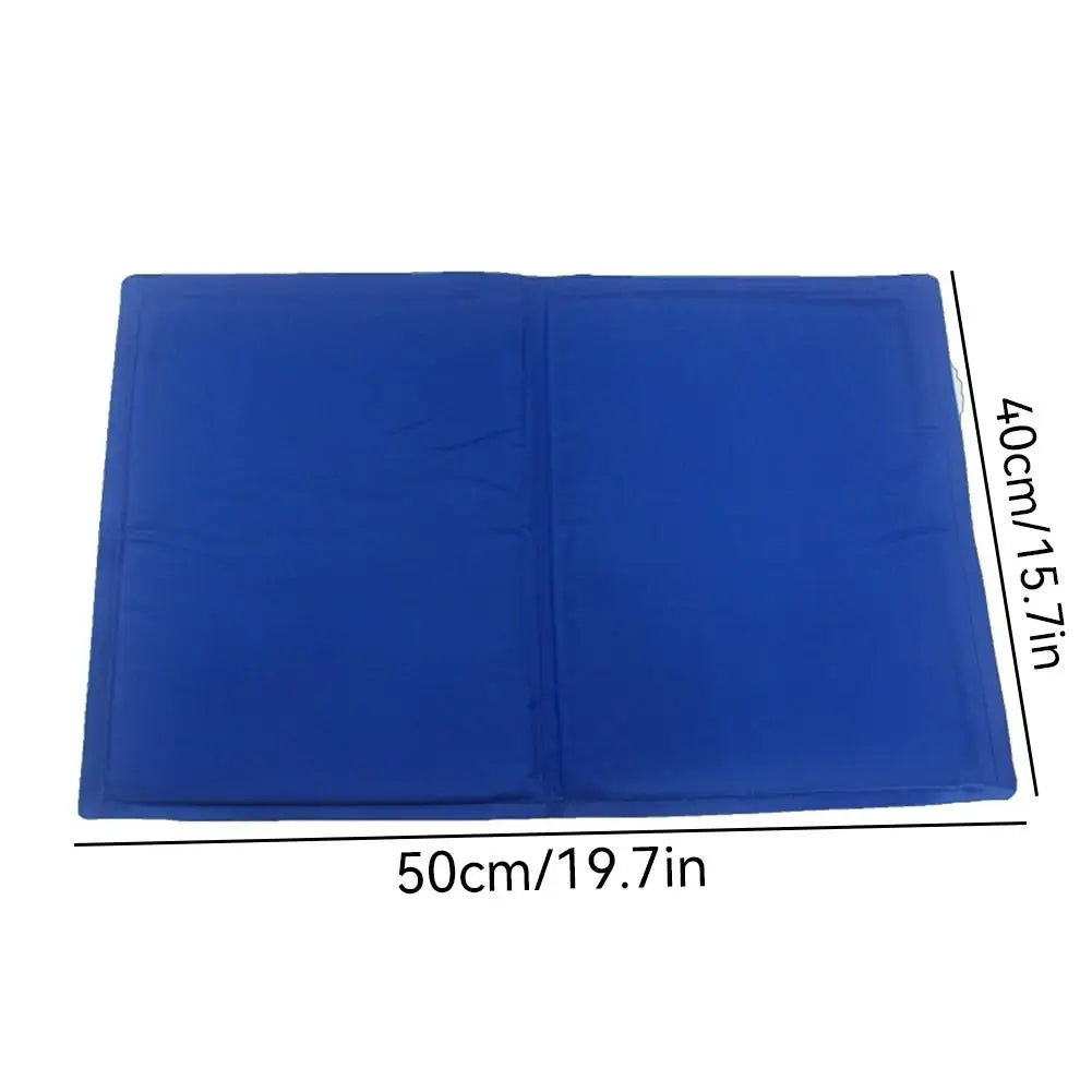 Summer Chill Pad Pet Ice Bed Mats Cushion Dogs Cats Summer Cooler Sleeping Pad Heat Relief Cooling Sponge Gel Pet Supplies