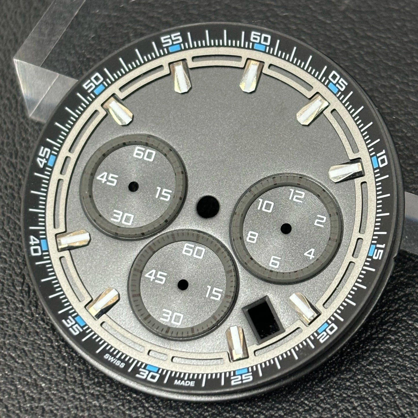 2025NEW 42mm Men's watches chronograph case VK63 case metal case for VK63 Movement 18.5mm strap accessories vk63 watch case