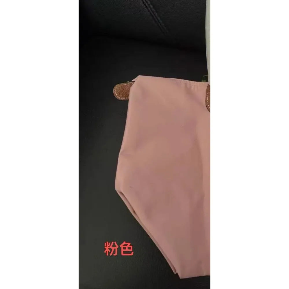 2026 Y2K women's foldable handbag, environmentally friendly and waterproof nylon handbag, classic women's messenger bag for moms