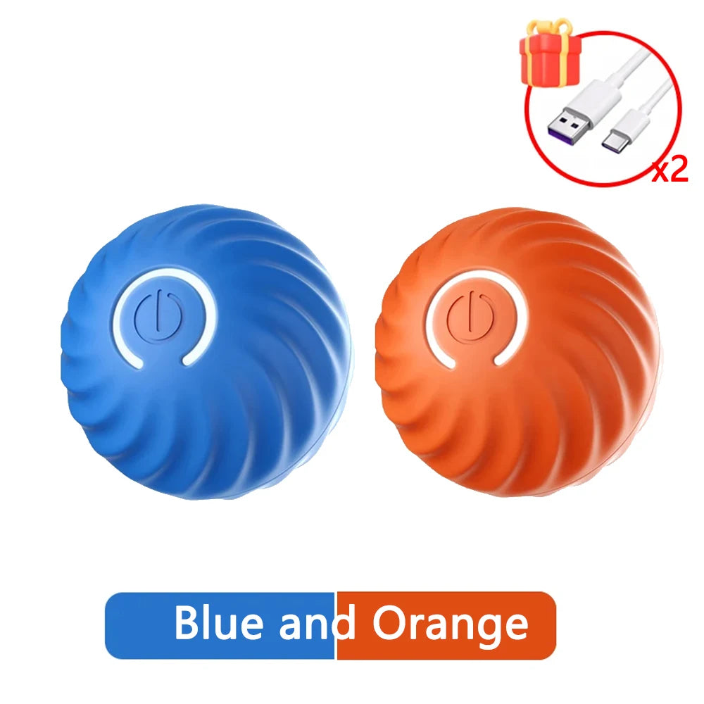 Smart Dog Toys Ball Electronic Interactive Pet Toy Moving Ball USB Automatic Moving Bouncing for Puppy Birthday gift Cat Product