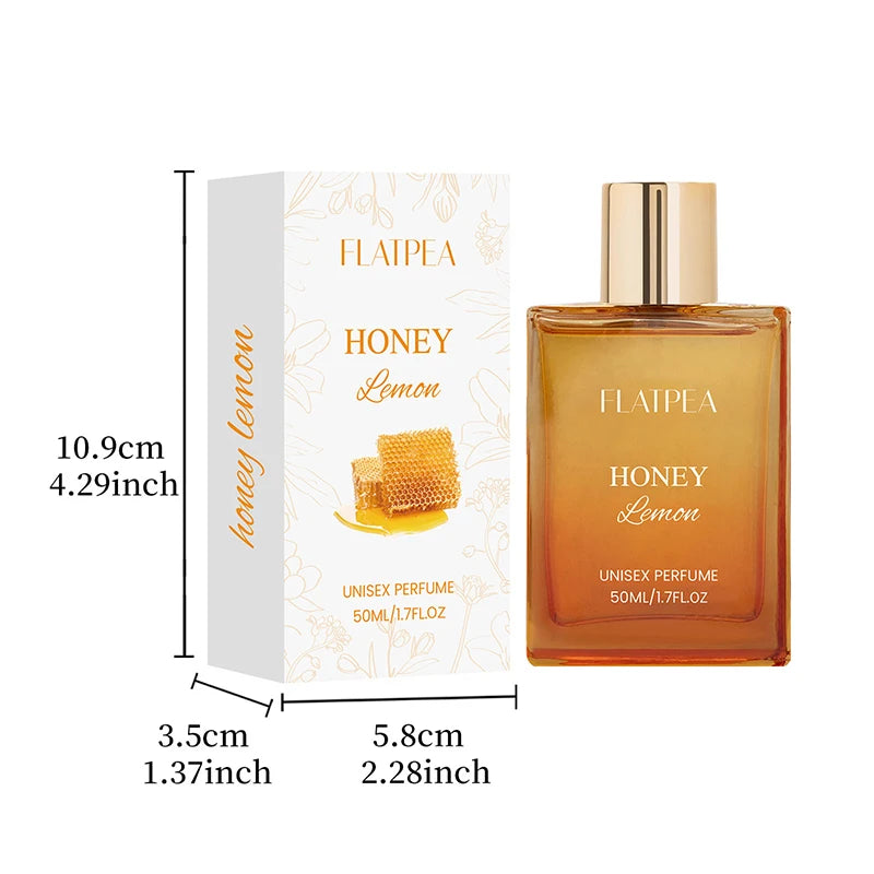 Honey Oud Rose Gourmet Scent Perfume,Women Sweet Warm Eau De Toilette,Lemon/Blackcurrant/Sandalwood/Vanilla Light Fragrance Mist