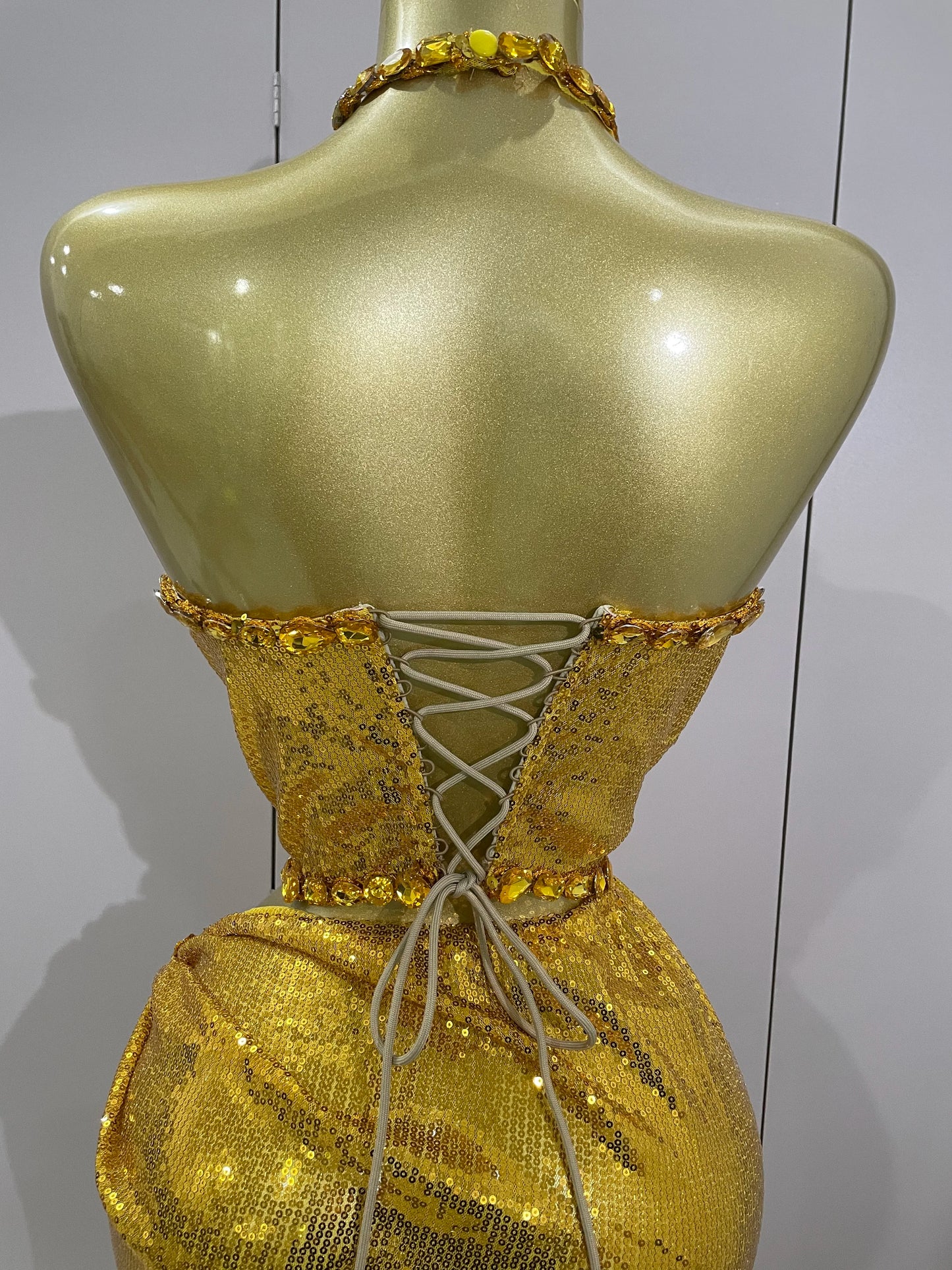 Sexy Luxury Shiny Diamond Sequins Cocktail Dress 2Pcs Set 2025New Women Evening Celebrate Birthday Party Nightclub Stage costume