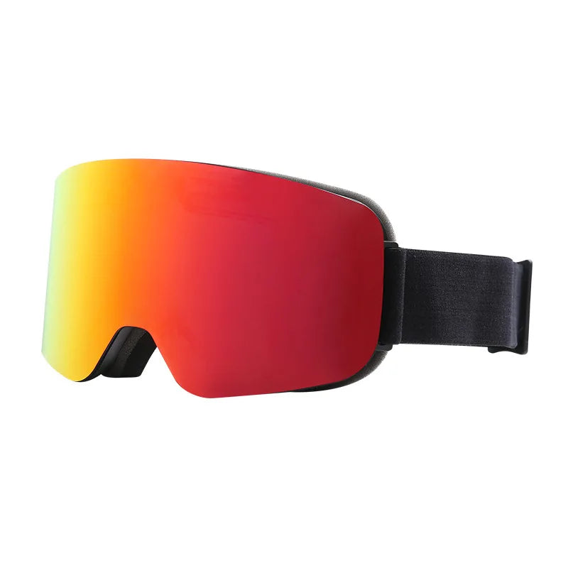 Adult Ski Snowboard Goggles Unisex Double Anti-Fog UV400 Cylindrical Lens Skiing Eyewear Mask Snow Protection over Glasses