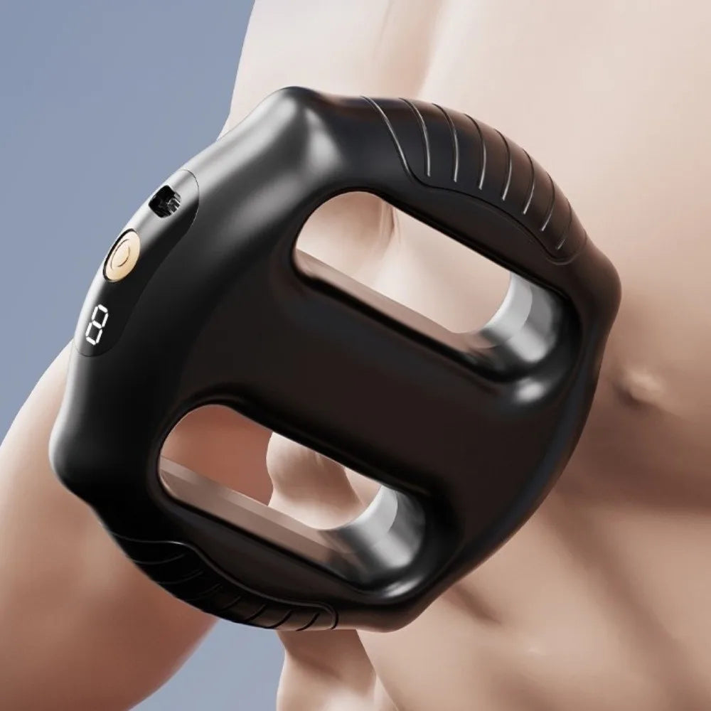 Hot Compress Electric Fascia Ring Portable Adjustable Speed Electric Body Slimming Machine USB Charging with Belt