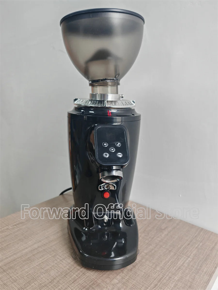 B64 Commercial Coffee Grinder 64mm Flat Burr Anti-Static For Espresso Pour Over French Press Coffee Mill Grinding Machine