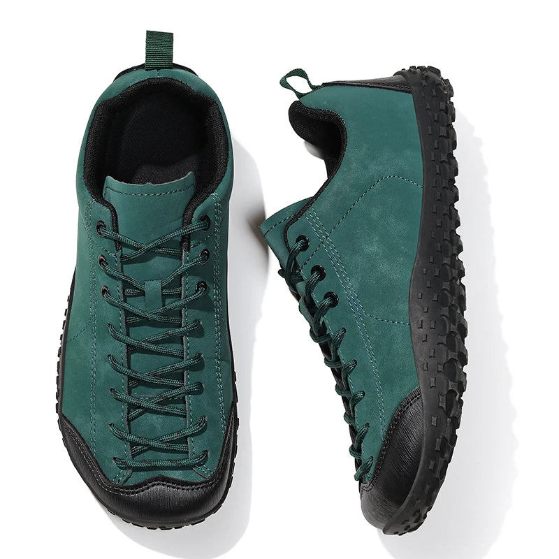 Couple Outdoor Hiking Shoes Slip On Mountaining Shoes Men Wide-Toe-Box Barefoot Shoes for Men Women Walking Shoes Men Sneakers