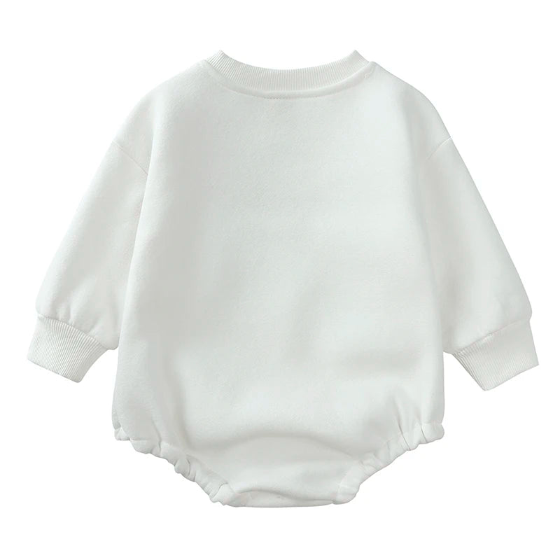 2024 New Style Unisex Baby Boy Girl Solid Cotton Short Sleeve Letter Romper Newborn Bodysuit Top Autumn Infant Jumpsuits Clothes