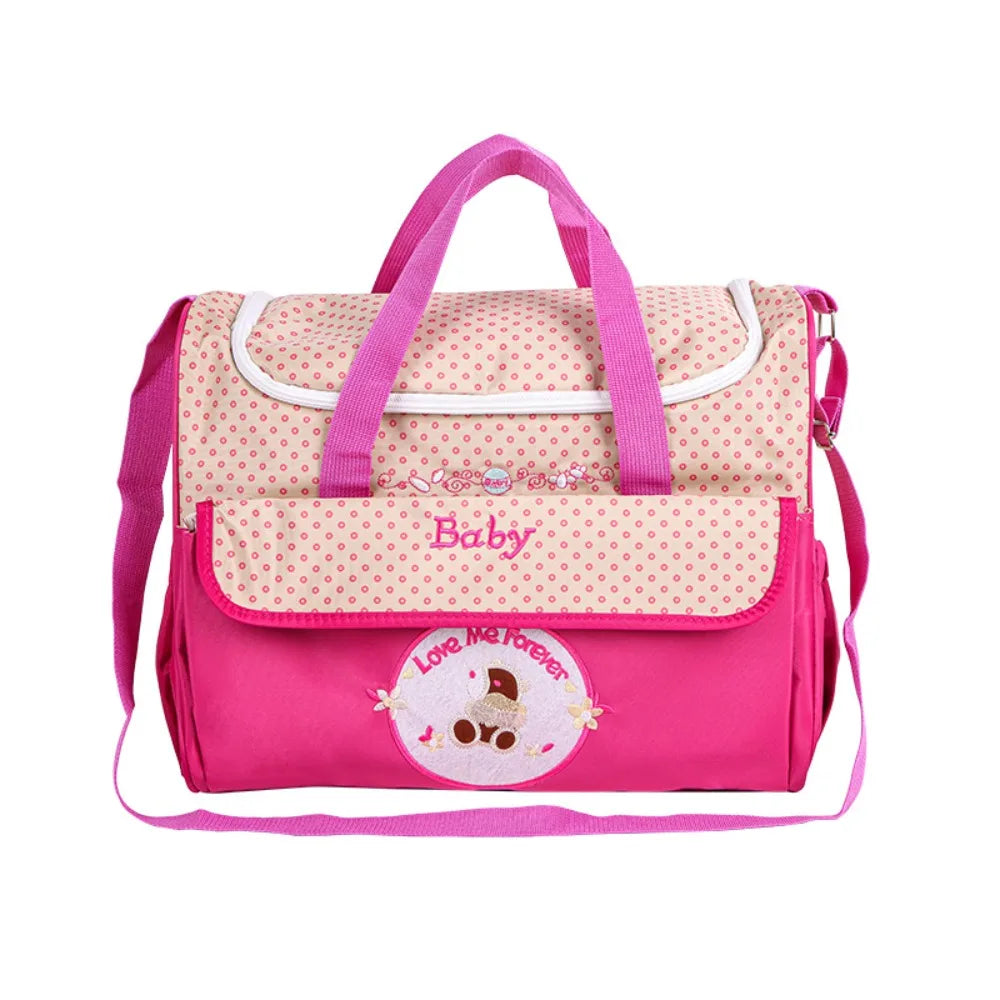 Storage Baby Diaper Bag Crossbody Multifunctional Mommy Maternity Packs Canvas Large Capacity Baby Stuff Nappy Bags Mother