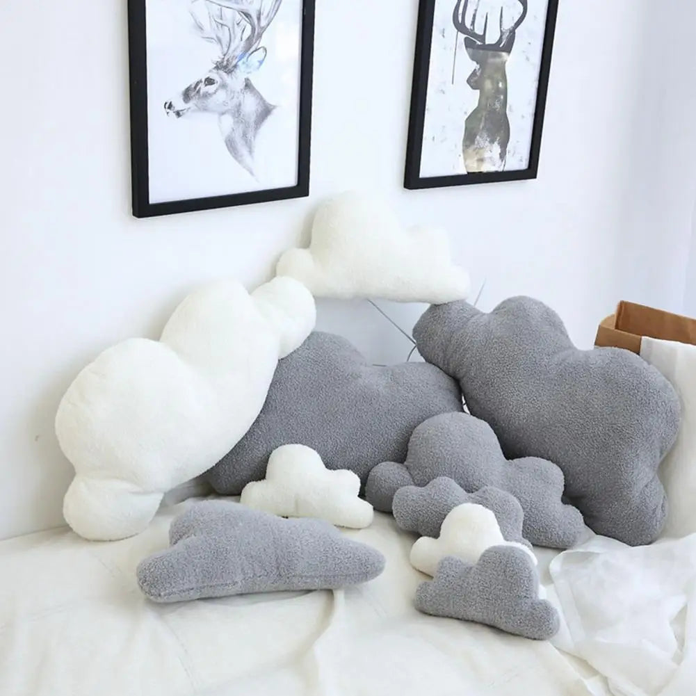 Cloud Pillow Cushion Throw Pillow Cute Stuffed Nap Sleep Pillow Lumbar Pillow Plush Toy Sofa Pillow Cushion Home Decorations