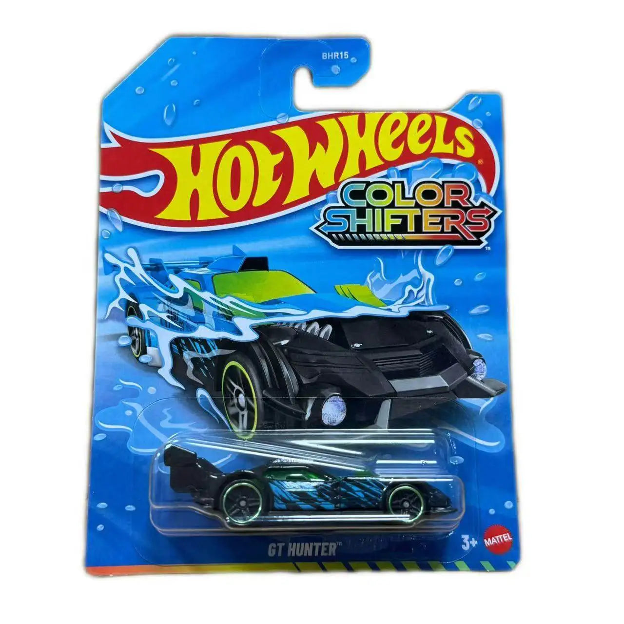 Hot Wheels Color Shifters Ford Mustang Bhr15 Donut Themed Color Changing Diecast Toy Car Collectible For Kids Ages 3 And Up