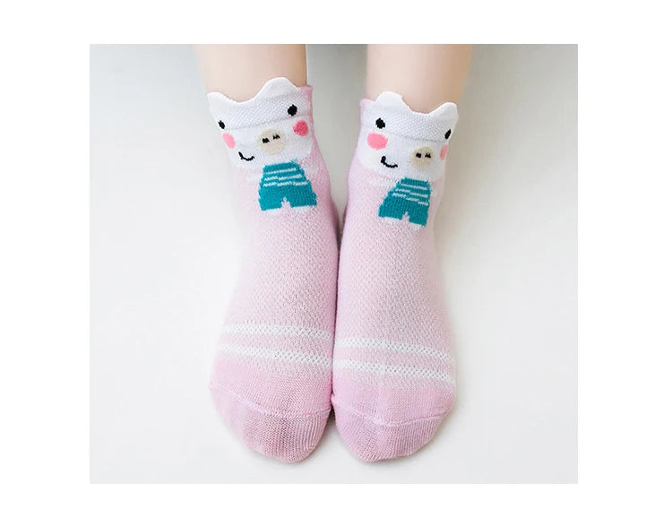 15Pairs/lot Infant Baby Socks Baby Socks for Girls Cotton Mesh Cute Newborn Boy Toddler Socks Baby Clothes Accessories