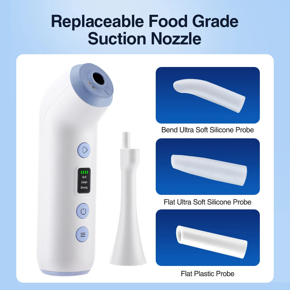 Electric Visual Tonsil Stone Remover Kit with LED Light HD Camera 3 Suction Modes Tonsil Stone Removal Fresher Mouth Oral Care