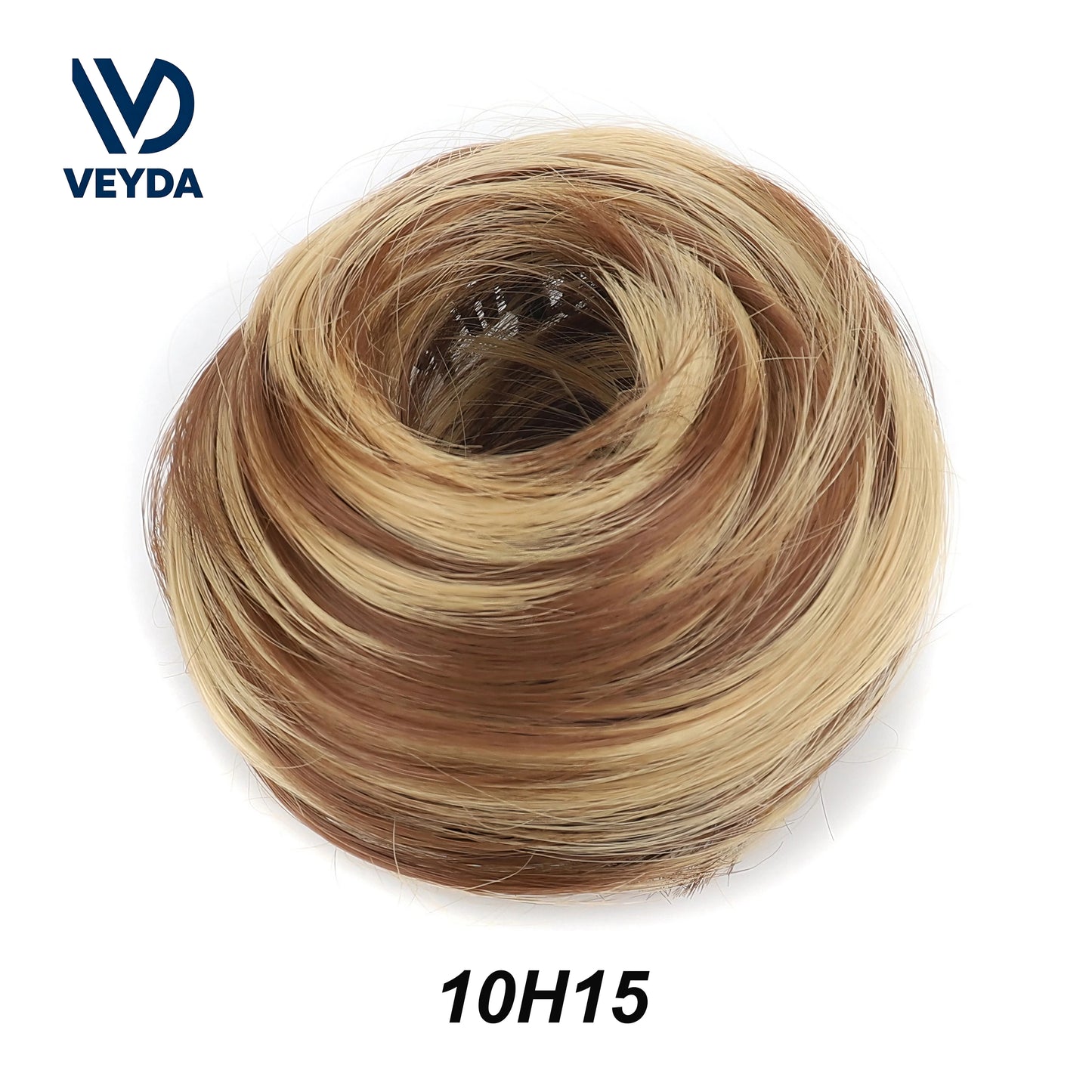 Women Fake Hair Elastic Band Bun Headband Easy to Shrink Puffy Hair Simulation Hairdressing Tool Bun Style Hairband by Mr.Magic