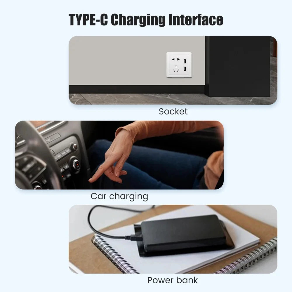 Portable Insulin Cooler with LCD Display USB Rechargeable Medicine Fridge for Travel Home Car Compact Pill Box with Precise