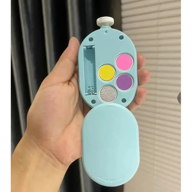 Baby Electric Nail Trimmer Kid Nail Polisher Tool Baby Care Kit Manicure Set Easy To Trim Nail Filer Clippers For Newborn
