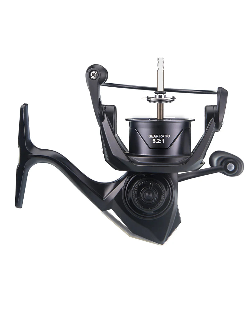 DEUKIO Ultralight Spinning Fishing Reel 172g Carbon Fiber Body 12KG Max Drag 5.2:1 7+1BB Metal Spool Long Cast Saltwater Lure