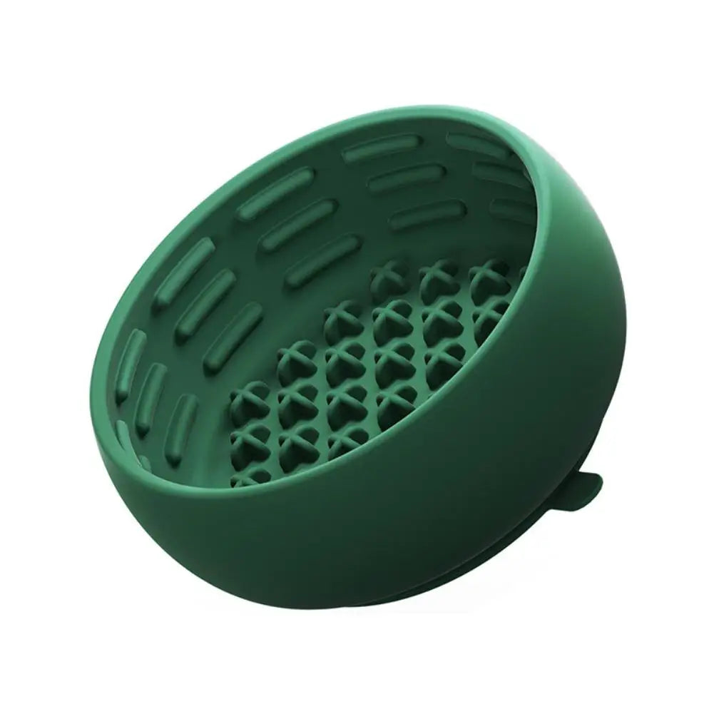 Unique Slow-feeding Reducing Dog's Overeating Bloating Dog Bowl Non-slip Anti-spill Pet Silicone Tableware Portable Feeding Bowl