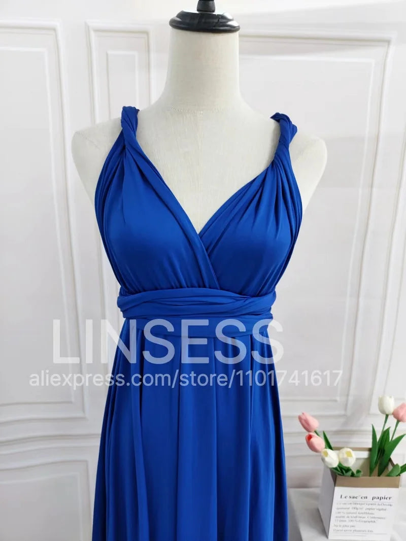 Multiway Maxi Dress Bridesmaid Dress Infinity Cocktail Dress Floor Length Bridesmaid Dress Maxi Dress for Bridesmaid Gifts
