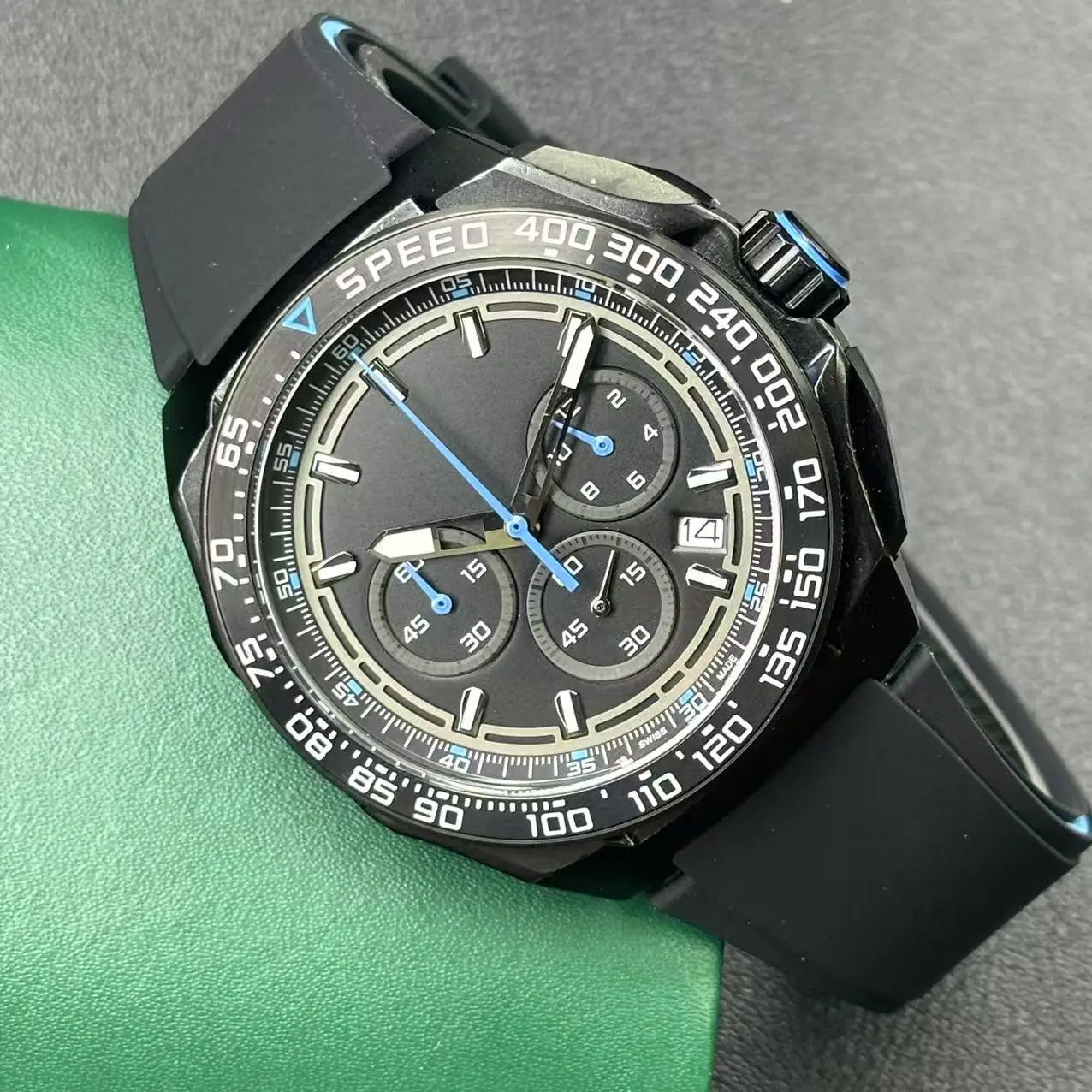 2025NEW 42mm Men's watches chronograph case VK63 case metal case for VK63 Movement 18.5mm strap accessories vk63 watch case