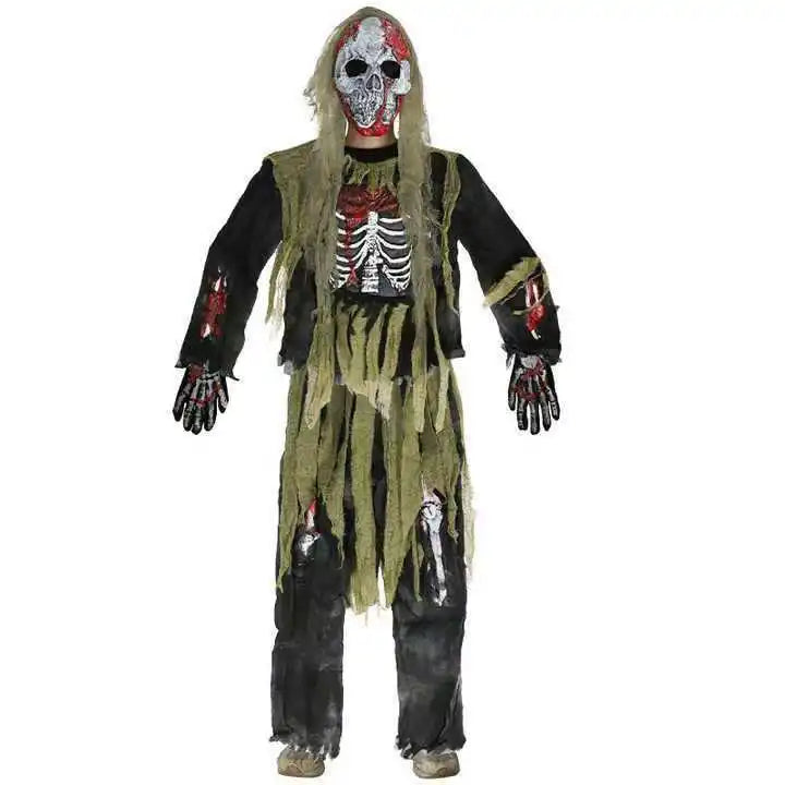 halloween Creations Zombie Costume for Kids Adult Scary Skeleton Living Dead  Costume Monsters Costume Spooktacular ghost