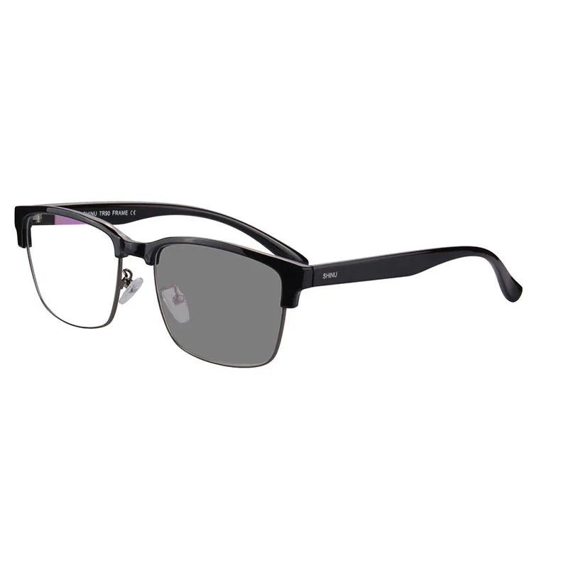 Photochromic Reading Glasses Man Intelligent Glasses Progressive Multifocal Optical Lenses Anti Blue Light Or Radiation Glasses