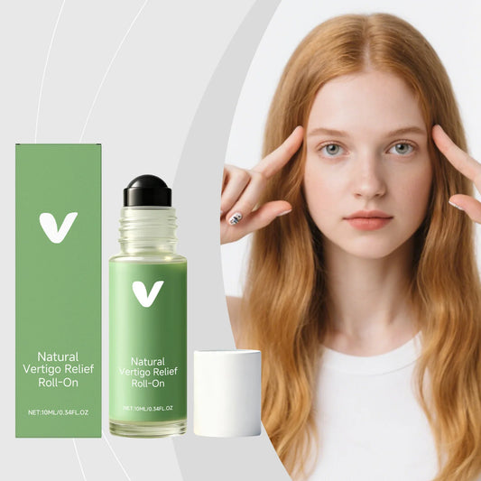 Roll-On Essential Oil - Cooling Soothing Massage for Ear Area, Compact Portable, Unisex Formula, Ideal for Daily Local Care