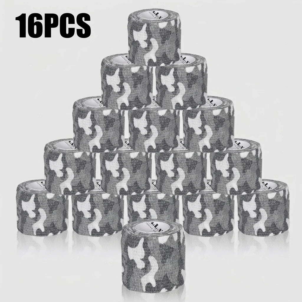 16/10/3PCS Tattoo Grip Bandage Colorful Self Adhesive Wrap 5cm X 4.5m Non Slip Handle Tape Tattoo Machine Grip Cover Supplies
