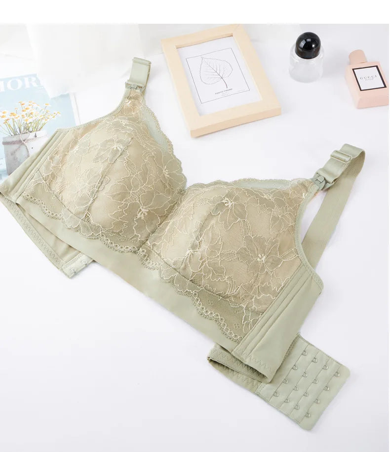 Breastfeeding Underwear Frontal Woman Plus Size Seamless Bra Feeding Nursing Bra Wirefree Pregnant Women Maternity Bras