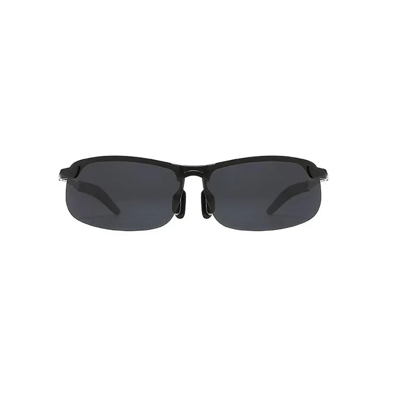Men Photochromic Polarized Sunglasses Day Night Dual Use Color Changing Driving Fishing  Anti Glare UV Night Vision Glasses 1PC