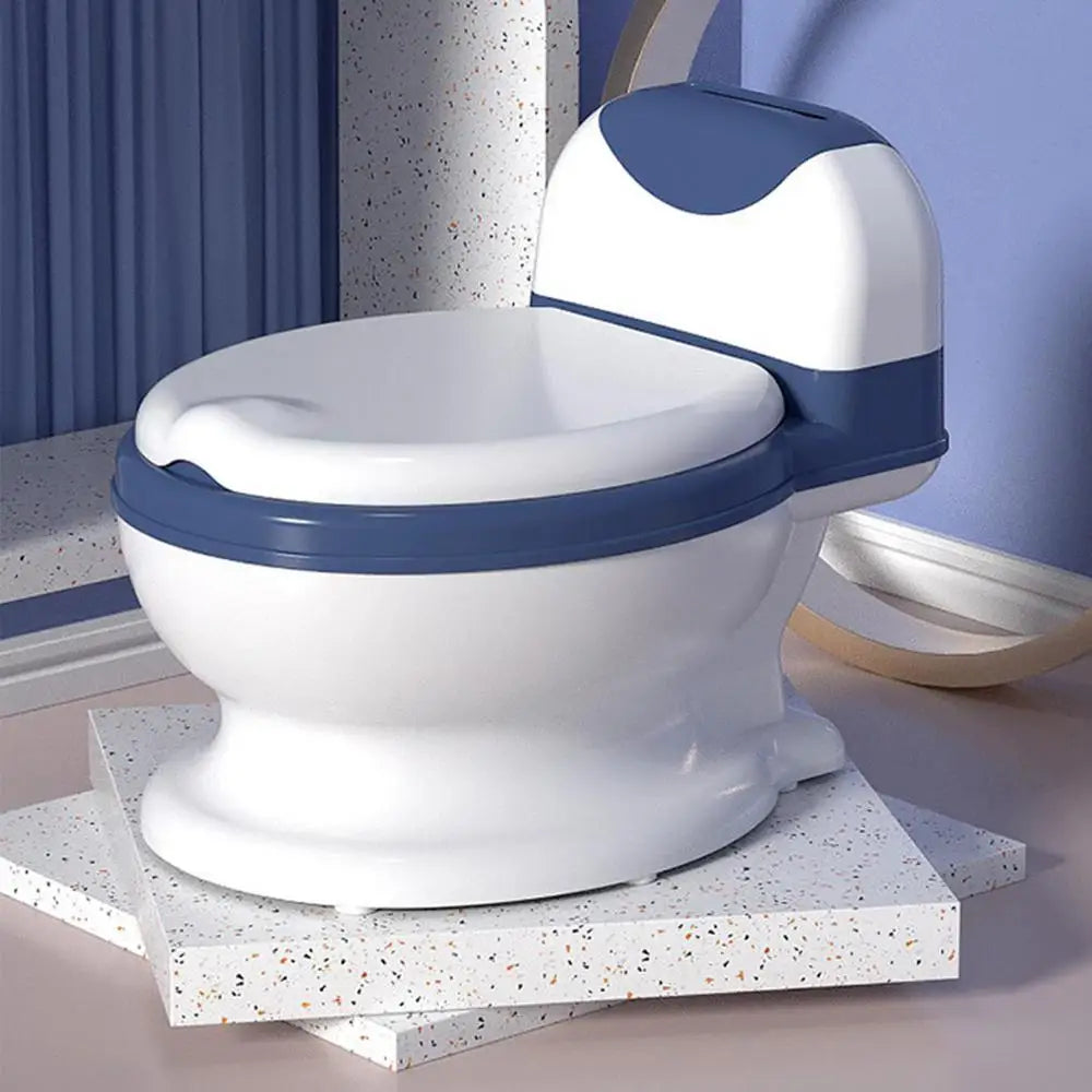 Baby Potty Training Toilet Seat Comfortable Backrest Cartoon Pots Portable Baby Pot For Children Potty Toilet Bedpan #WO