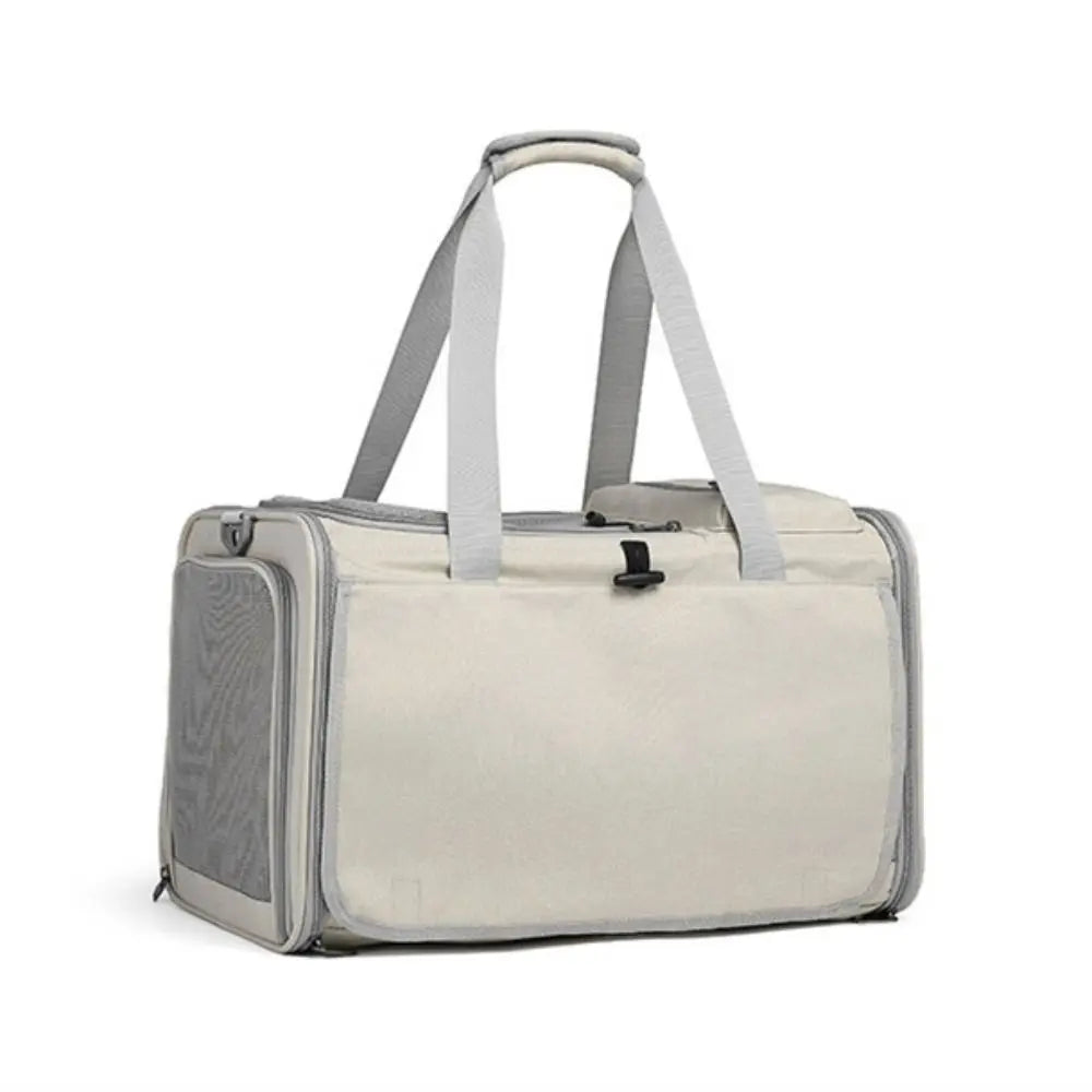 New Oxford Cat Carrier Handbag Breathable Large Capacity Cat Transport Bag Waterproof Foldable Pet Carrying Bag Outdoor