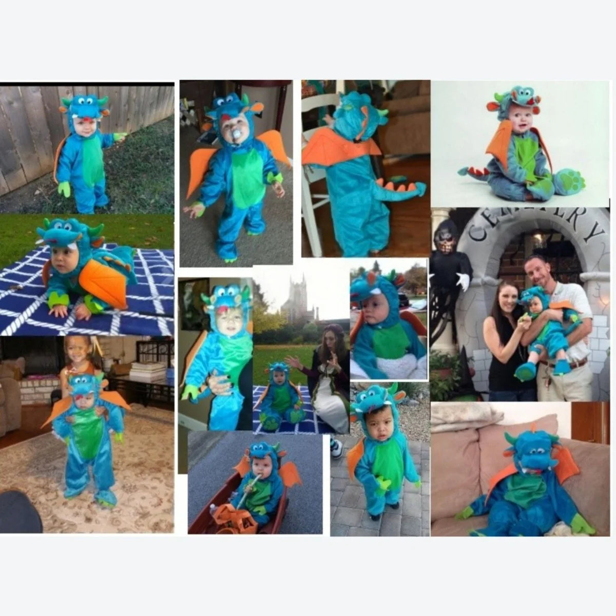 New Arrival High Quality Baby Boys Girls Halloween Dinosaur Costume Romper Kids Clothing Set Toddler Co-splay Triceratops