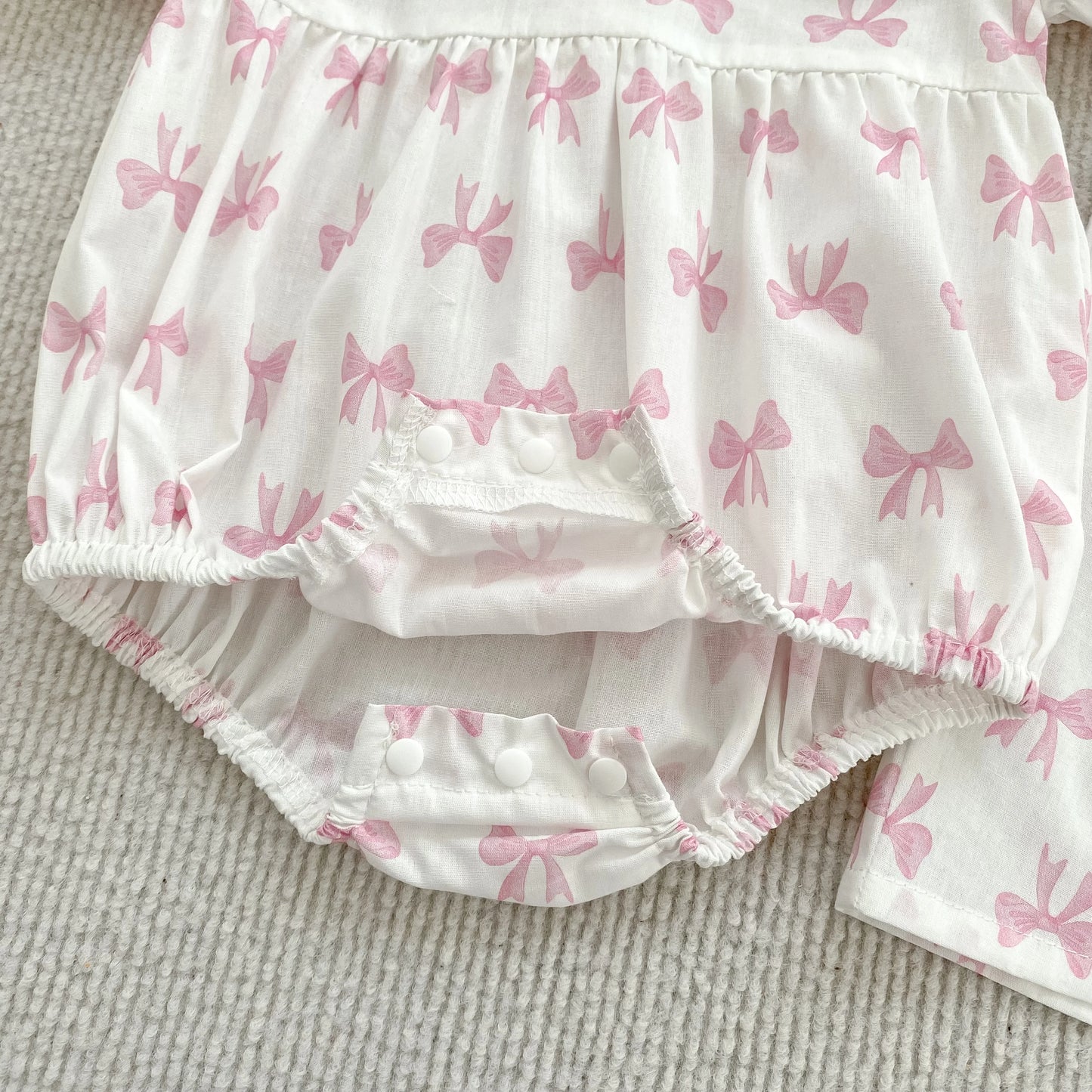 Summer Cotton Baby Bodysuit Newborn Clothing Pink Princess Baby Girls Princess Bodysuit Embroidered Bow Infant Girls Bodysuits