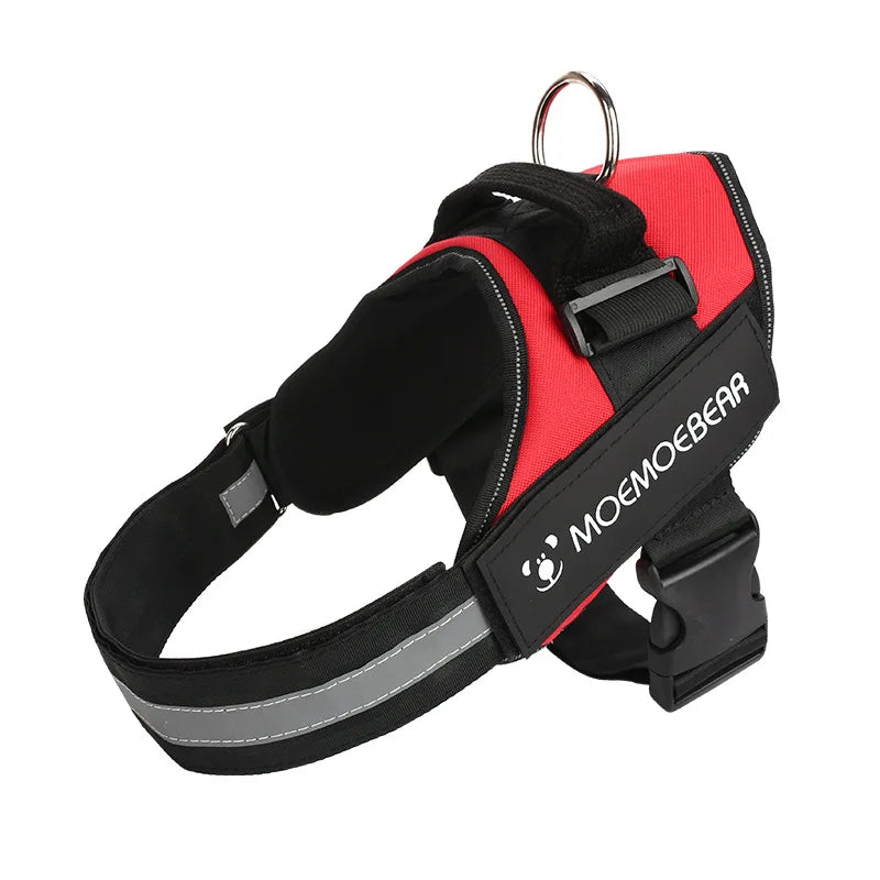 K9 Tactical Dog Harness and Leash Anti-Pull for Golden Retriever Pomeranian Adjustable Pet Walking Rope for Large Dogs