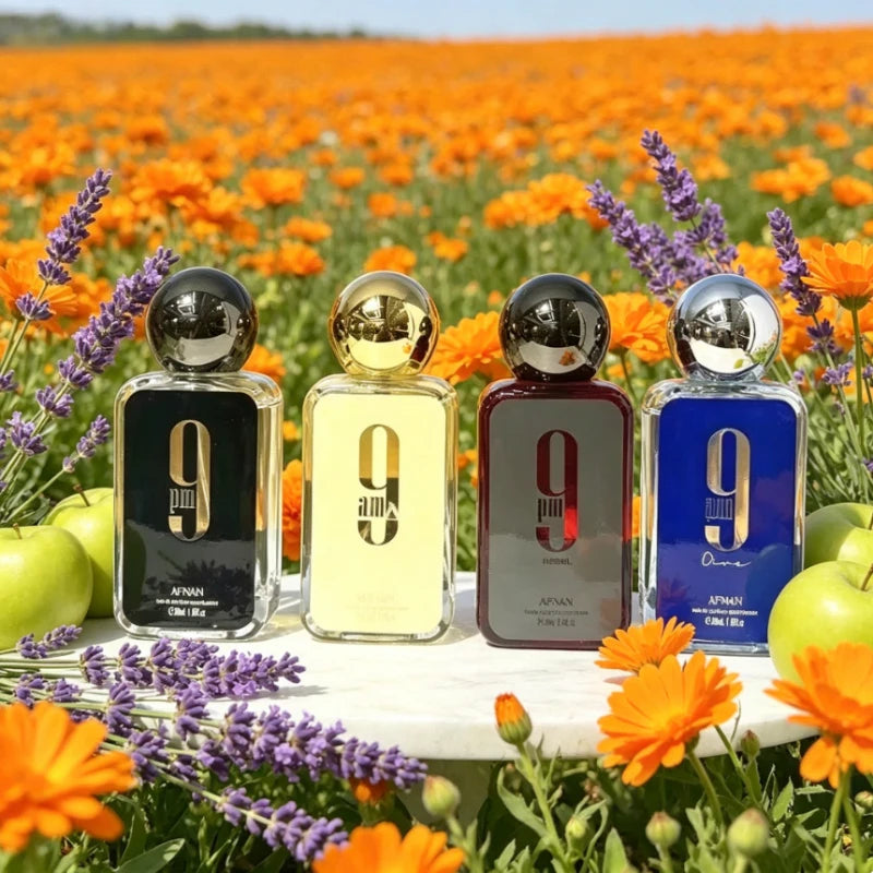 Perfumes and Colognes Set Gift Perfumes Arabes Afnan 9pm Man Cologne Luxury Elegant Lasting Woody Fragrance for Men and Women