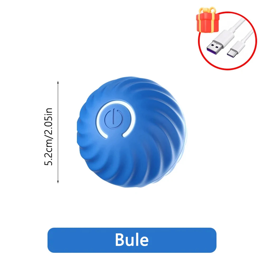 Smart Dog Toys Ball Electronic Interactive Pet Toy Moving Ball USB Automatic Moving Bouncing for Puppy Birthday gift Cat Product
