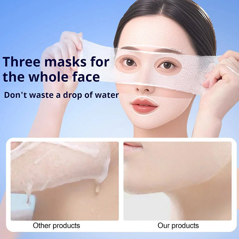 Wet-compress Cotton Pad Disposable Stretchable Mask Paper Makeup Removal Facial Mask Wet Compress Cotton Piece Skincare Tools