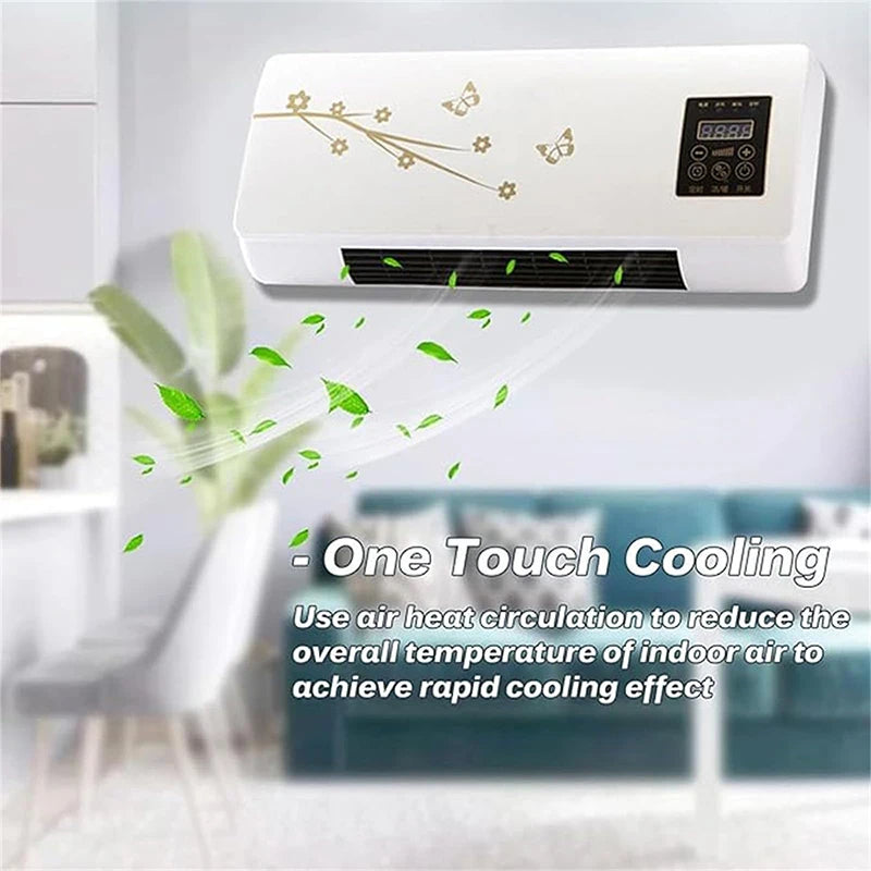 Wall-mounted Air Conditioner Fan and Heater RV Air Conditioner Fan Heater Combo Split Portable Ductless Air Conditioner