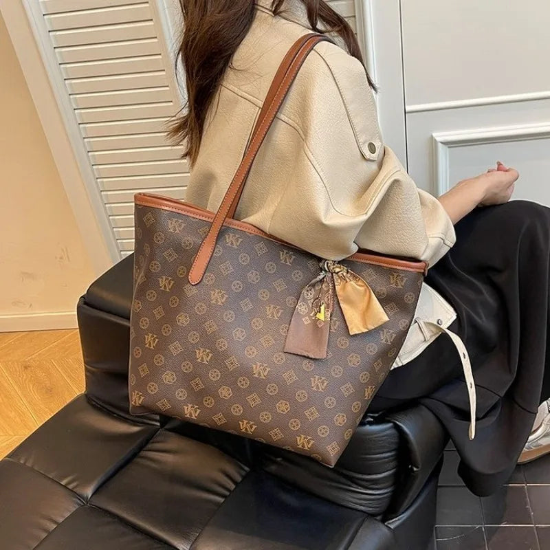 Stylish Designer Party Diaper Bag For Women Luxury Leather Tote Large Capacity Elegant Crossbody Handbag For Evening Outings