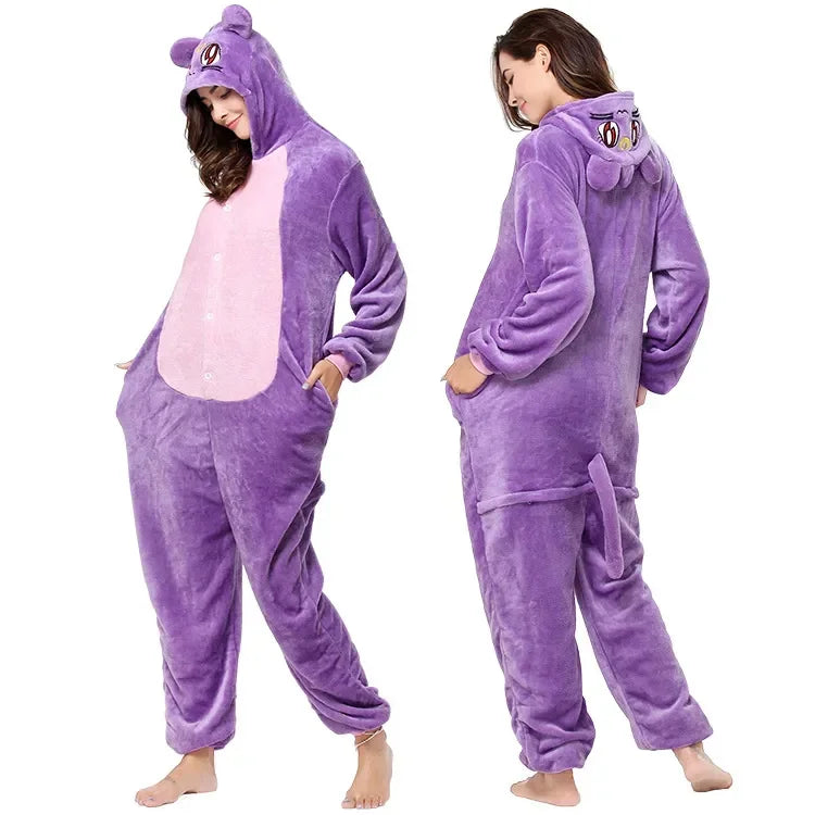 Adult Kids Wolf  Costume Animal Halloween Christmas Party Cosplay Costumes Onesie Child Role Play Jumpsuit Kigurumi Bodysuit